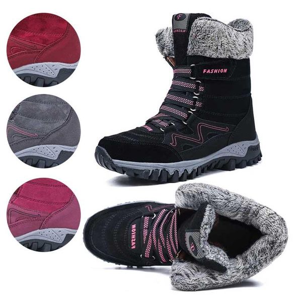 women warm boots winter velvet bootee woman shoes ladies casual thick bottom ankle boots female black wine plush size 41 42
women warm boots winter velvet bootee woman shoes ladies casual thick bottom ankle boots female black wine plush size 41 42
