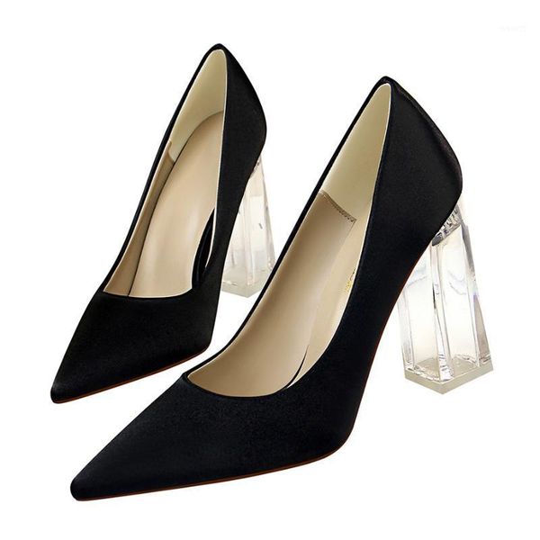 dress shoes 2021 plus size 43 women block 10cm high heels lady scarpins satin chunky pumps wedding yellow fuchsia red silk transparent shoes, Black
dress shoes 2021 plus size 43 women block 10cm high heels lady scarpins satin chunky pumps wedding yellow fuchsia red silk transparent shoes, Black