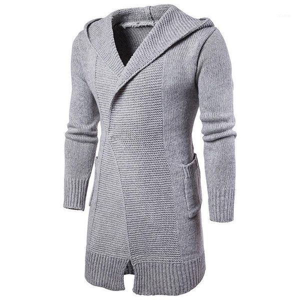 men's windbreaker solid color knit large body characteristics one-button men casual hooded long trench coat1, Tan;black
men's windbreaker solid color knit large body characteristics one-button men casual hooded long trench coat1, Tan;black
