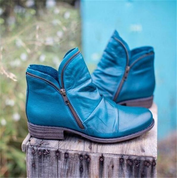 2020 womens retro boots autumn winter shoes solid pu leather zipper motorcycle boot chunky platform sole mid calf waterproof shoes ly10192, Black;grey
2020 womens retro boots autumn winter shoes solid pu leather zipper motorcycle boot chunky platform sole mid calf waterproof shoes ly10192, Black;grey