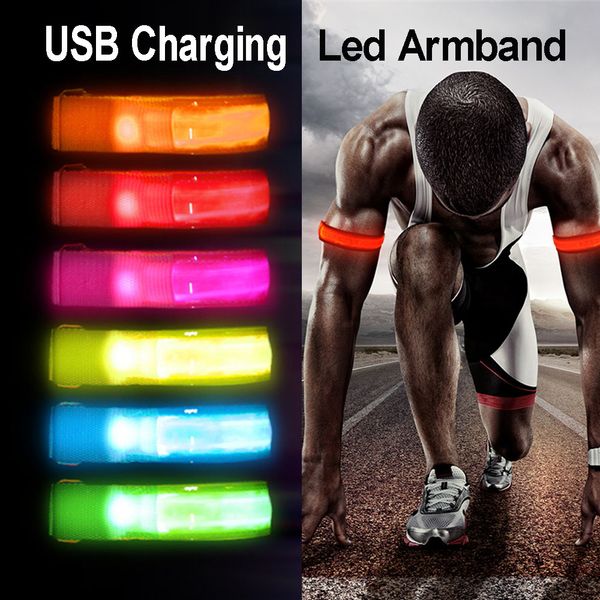 usb charging night running led armband outdoor cycling jogging arm strap bike safety light reflective belt warning wristband
usb charging night running led armband outdoor cycling jogging arm strap bike safety light reflective belt warning wristband
