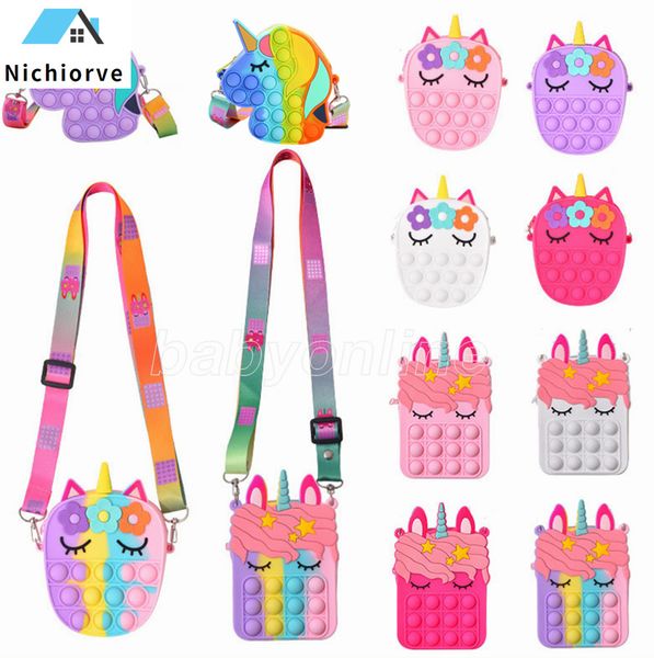 cute unicorn messenger bag fidget toys push bubble anti-stress kids girls keychain wallet coin purses sxde23
cute unicorn messenger bag fidget toys push bubble anti-stress kids girls keychain wallet coin purses sxde23