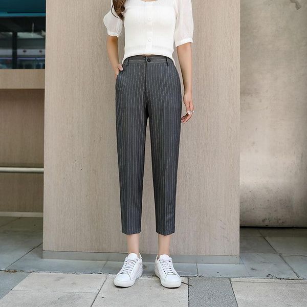 women's pants & capris women 2021 spring autumn fashion stripes harem female loose casual trousers ladies high waist thin m557, Black;white
women's pants & capris women 2021 spring autumn fashion stripes harem female loose casual trousers ladies high waist thin m557, Black;white