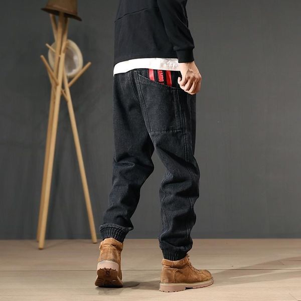 2021 new japanese style fashion fit denim pants streetwear spliced printed designer hip hop men joggers 2eig, Blue
2021 new japanese style fashion fit denim pants streetwear spliced printed designer hip hop men joggers 2eig, Blue