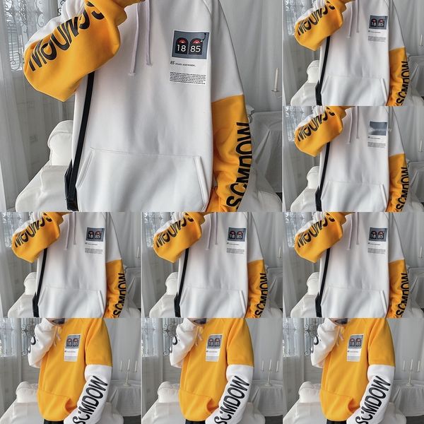 autumn and winter plush couple's versatile hooded sweater sweater men's ins korean fashion stitching coat student bf style onykr o, Black
autumn and winter plush couple's versatile hooded sweater sweater men's ins korean fashion stitching coat student bf style onykr o, Black