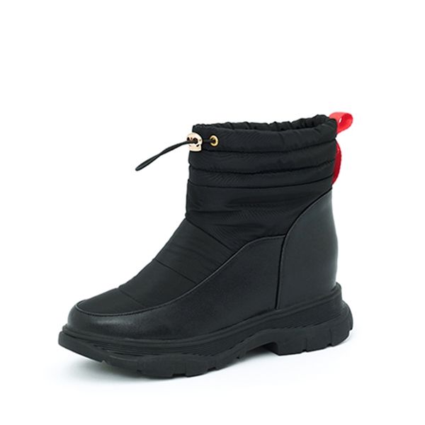 2021 the new sweet round-style footed toe snow stretch bow-up colour lace-up heel-wedge ankle boots women's shoes ctjv, Black
2021 the new sweet round-style footed toe snow stretch bow-up colour lace-up heel-wedge ankle boots women's shoes ctjv, Black