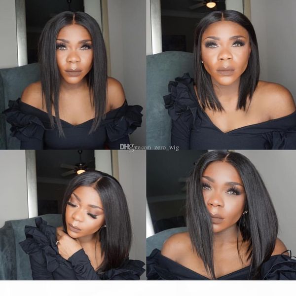 silk bob cut glueless full lace wigs middle part silk base lace front wigs short wig silk straight brazilian human hair wigs, Black;brown
silk bob cut glueless full lace wigs middle part silk base lace front wigs short wig silk straight brazilian human hair wigs, Black;brown