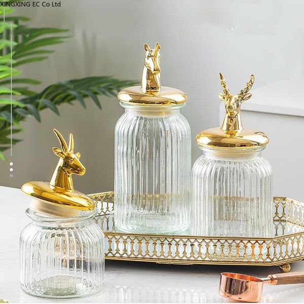 creative transparent sealed storage jar with lid -grade jar light luxury bottle storage bottle
creative transparent sealed storage jar with lid -grade jar light luxury bottle storage bottle