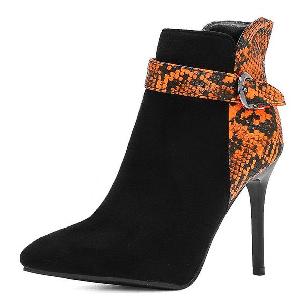 coolulu thin high heel ankle boots women pointed toe fashion winter boots women shoes party dress big size 34-45, Black
coolulu thin high heel ankle boots women pointed toe fashion winter boots women shoes party dress big size 34-45, Black