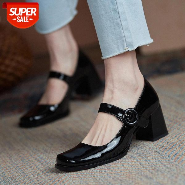 ribetrini fashion genuine leather comfy lady square toe buckle med heel marry janes shoes women pumps solid pumps #rs80
ribetrini fashion genuine leather comfy lady square toe buckle med heel marry janes shoes women pumps solid pumps #rs80