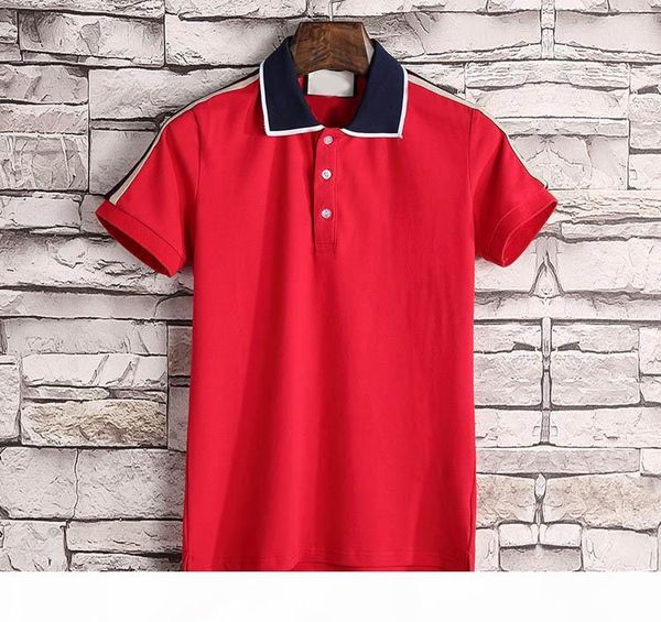 men's short sleeve t-shirt trend 2020 summer polo shirt men's clothes lapel tide brand ins undershirt, Black;brown
men's short sleeve t-shirt trend 2020 summer polo shirt men's clothes lapel tide brand ins undershirt, Black;brown