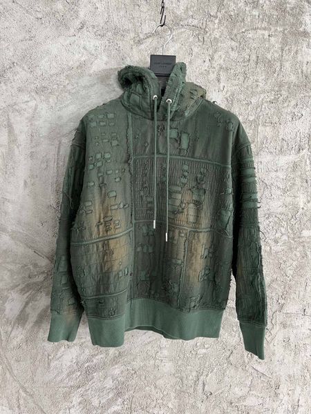 2022 fall and winter new fashion mens hole decoration hoodies ~ us size hoodie oversize ~ new mens designer hoodies, Black
2022 fall and winter new fashion mens hole decoration hoodies ~ us size hoodie oversize ~ new mens designer hoodies, Black