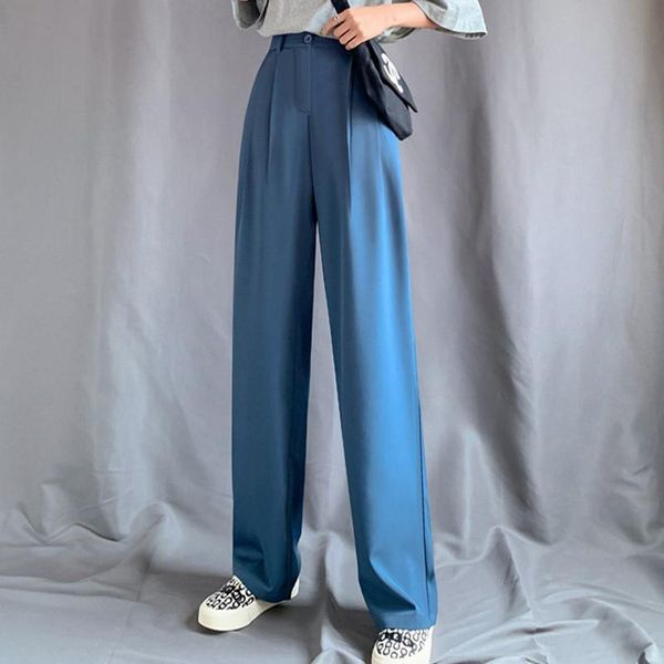 women's pants & capris selling high waist wide leg women students bf streetwear suit loose full-length large size straight trousers, Black;white
women's pants & capris selling high waist wide leg women students bf streetwear suit loose full-length large size straight trousers, Black;white