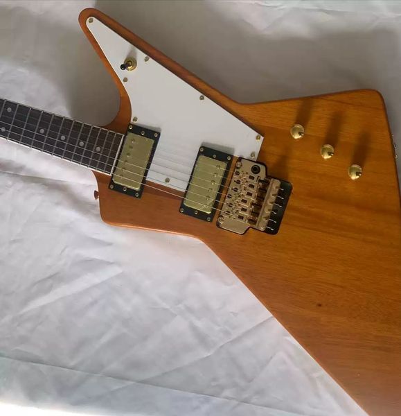 1958 korina explorer electric guitar body mahogany floyrose bridge gold hardware
1958 korina explorer electric guitar body mahogany floyrose bridge gold hardware
