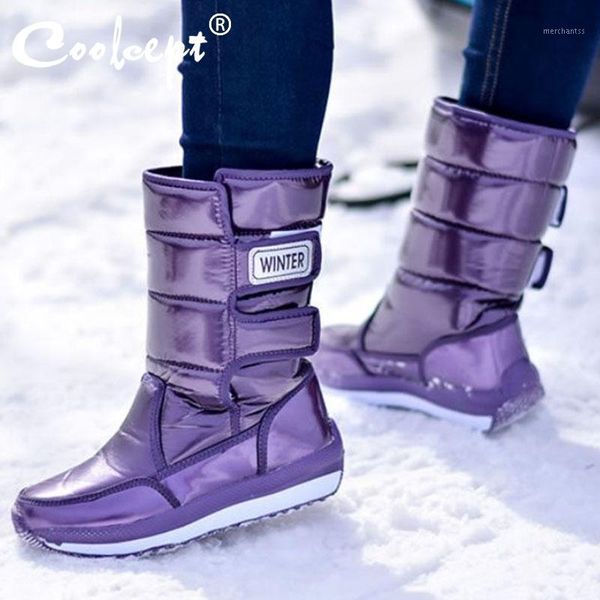 coolcept women mid calf boots winter warm plush snow boots waterproof non-slip outdoor leisure women footwear size 36-401, Black
coolcept women mid calf boots winter warm plush snow boots waterproof non-slip outdoor leisure women footwear size 36-401, Black
