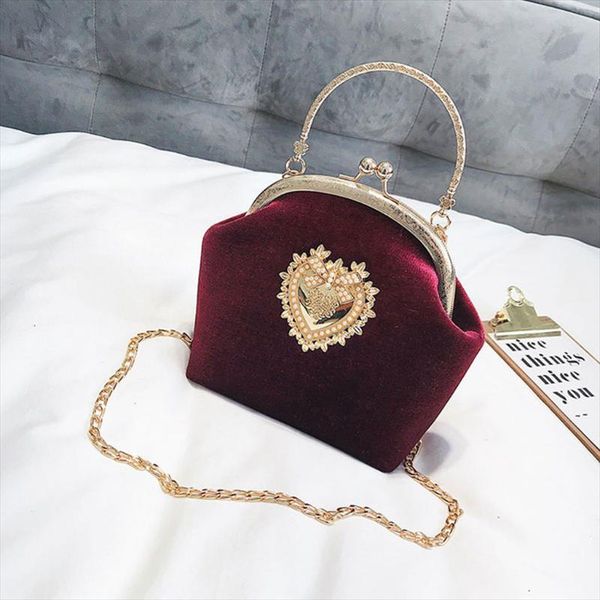evening bags women velvet handbag vintage heart design evening bag wedding party bride clutch shoulder bags purse
evening bags women velvet handbag vintage heart design evening bag wedding party bride clutch shoulder bags purse