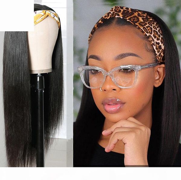 natural color headband wig human hair wigs brazilian remy hair straight wigs with baby hair for black women, Black;brown
natural color headband wig human hair wigs brazilian remy hair straight wigs with baby hair for black women, Black;brown