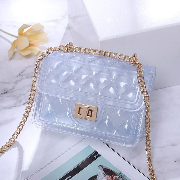 2020 candy color mini chain messenger bag women diamond lattice pvc jelly bag women cute coin lipstick
2020 candy color mini chain messenger bag women diamond lattice pvc jelly bag women cute coin lipstick