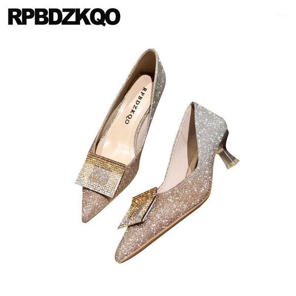 glitter sparkling wedding bridal metal 2020 bride medium heels sequin high dress shoes women kitten autumn pumps pointed toe1, Black
glitter sparkling wedding bridal metal 2020 bride medium heels sequin high dress shoes women kitten autumn pumps pointed toe1, Black