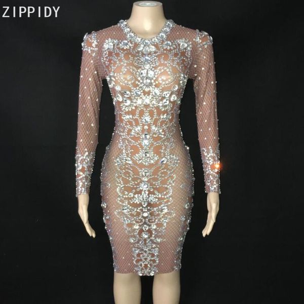 stage wear tan color silver rhinestone transparent dress birthday celebrate bar prom mesh outfit women dancer youdu, Black;red
stage wear tan color silver rhinestone transparent dress birthday celebrate bar prom mesh outfit women dancer youdu, Black;red
