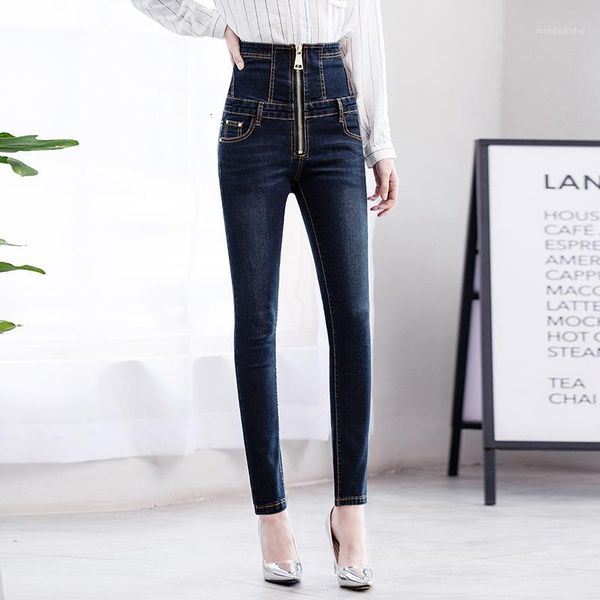 women jeans 2020 spring high waist jeans plus size skinny casual denim pencil pants for women female trousers1, Blue
women jeans 2020 spring high waist jeans plus size skinny casual denim pencil pants for women female trousers1, Blue