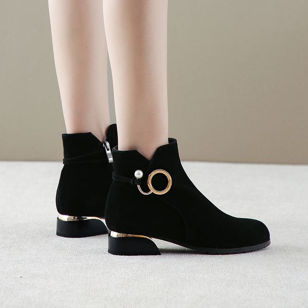 genuine size 2021 22-26.5 cow length female suede shoes ladies in autumn and winter boots ml3m, Black
genuine size 2021 22-26.5 cow length female suede shoes ladies in autumn and winter boots ml3m, Black