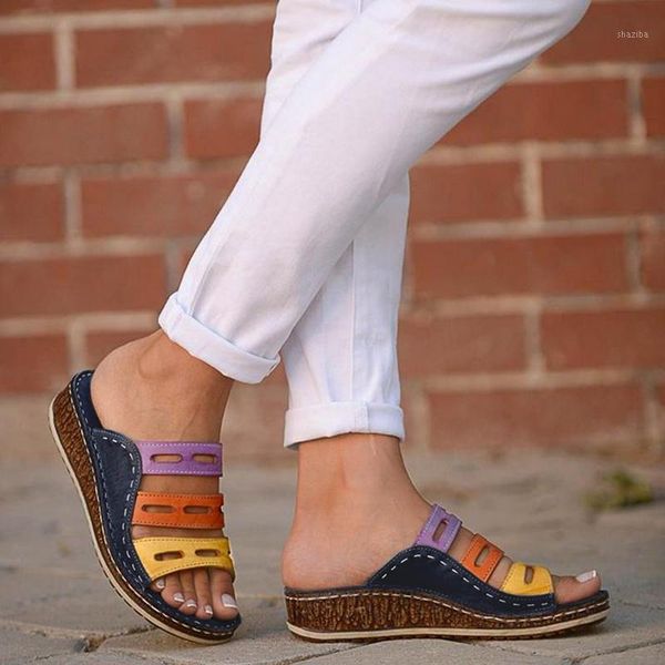 2020 summer slippers women sandals stitching sandals ladies open toe casual shoes platform wedge slides beach shoes dropshipping1, Black
2020 summer slippers women sandals stitching sandals ladies open toe casual shoes platform wedge slides beach shoes dropshipping1, Black