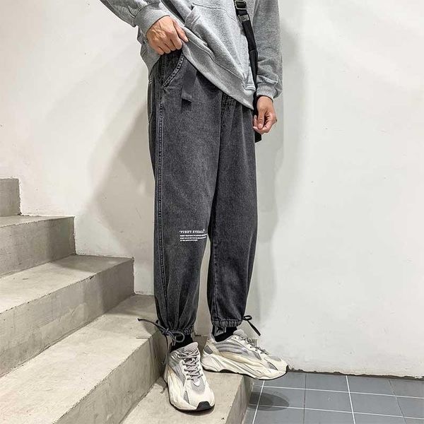 lettered jeans male handsome beam foot autumn winter 9 pants mens black trousers fashion students korean-style, Blue
lettered jeans male handsome beam foot autumn winter 9 pants mens black trousers fashion students korean-style, Blue