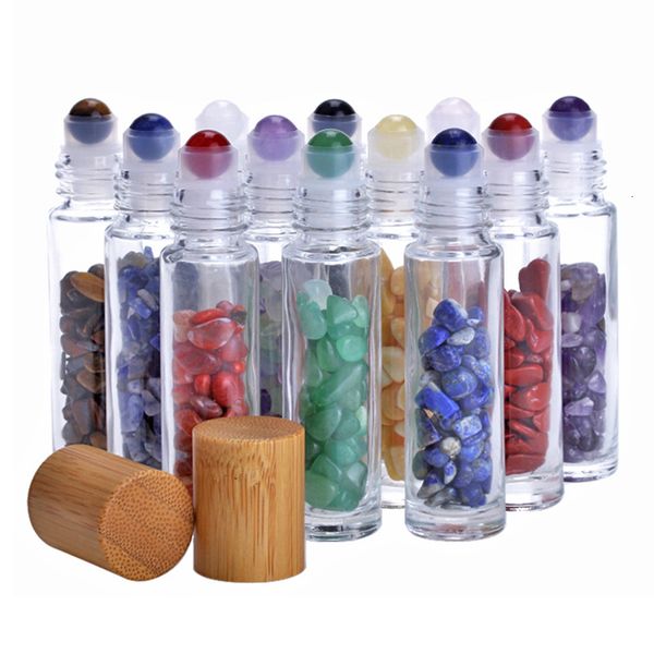 10ml essential oil diffuser clear glass roll on perfume bottles with crushed natural quartz stone crystal roller ball bamboo
10ml essential oil diffuser clear glass roll on perfume bottles with crushed natural quartz stone crystal roller ball bamboo