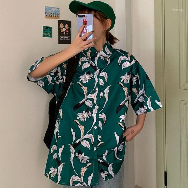 turn-down collar half-sleeve womens shirt plus size dark green women 2020 new ladies printing preppy student shirts1, White
turn-down collar half-sleeve womens shirt plus size dark green women 2020 new ladies printing preppy student shirts1, White
