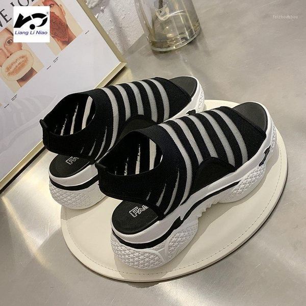 sandals women's 2020 spring new model breathable beach shoes platform non-slip student's shoes women's mesh wool1, Black
sandals women's 2020 spring new model breathable beach shoes platform non-slip student's shoes women's mesh wool1, Black