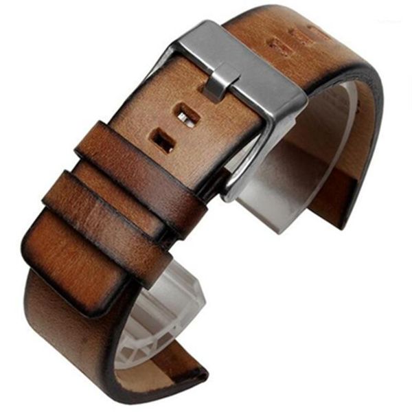 retro calfskin leather watch strap band bracelet 24mm for pam for ds a variety of watch + tool1, Black;brown
retro calfskin leather watch strap band bracelet 24mm for pam for ds a variety of watch + tool1, Black;brown