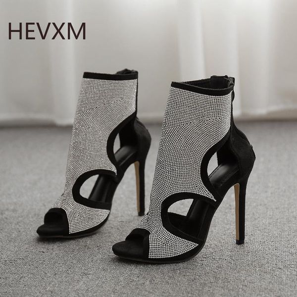 hevxm 2021 spring women fashion super high heels sandals large-size new shiny rhinestone high-heel cool boots, Black
hevxm 2021 spring women fashion super high heels sandals large-size new shiny rhinestone high-heel cool boots, Black