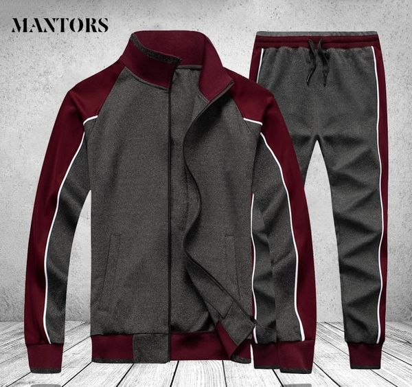 лоскутное мужчины tracksuit зима 2 pcs флис толстовки куртки брюки мужские track suit set gym joggers спортивная одежда костюм мужской t2006, Gray
лоскутное мужчины tracksuit зима 2 pcs флис толстовки куртки брюки мужские track suit set gym joggers спортивная одежда костюм мужской t2006, Gray