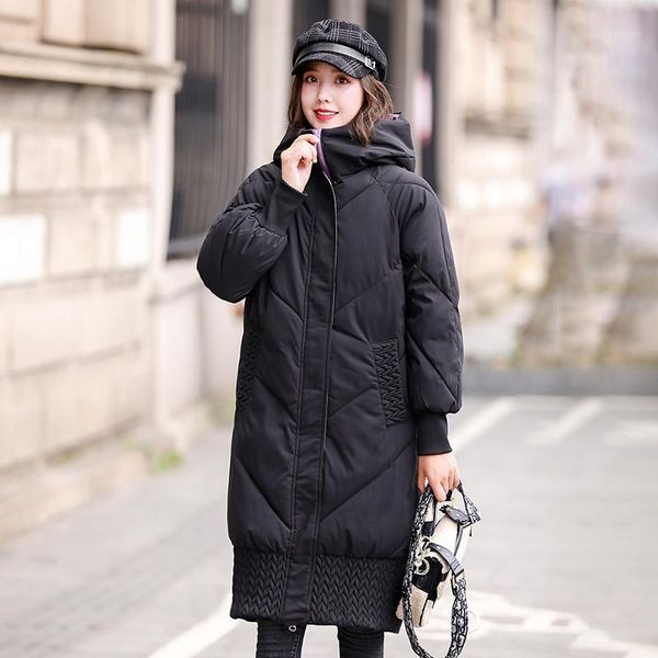 women winter fashion hooded long parkas 2020 cotton padded jacket coat thicken warm outwear womens jackets coats1, Black
women winter fashion hooded long parkas 2020 cotton padded jacket coat thicken warm outwear womens jackets coats1, Black
