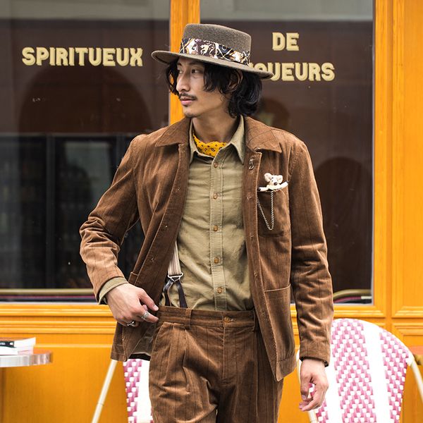 soarin british wind lamp core velvet men's cotton stripe casual slim jacket looks handsome
soarin british wind lamp core velvet men's cotton stripe casual slim jacket looks handsome