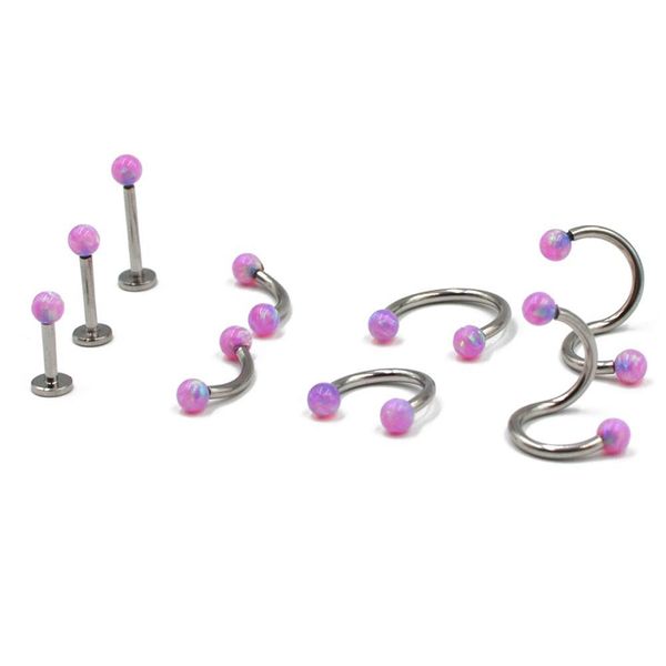 1pc surgical steel opal ear tragus cartilage earring ear studs septum clicker nose eyebrow lip ring piercing body jewelry 16g q sqcqcg, Silver
1pc surgical steel opal ear tragus cartilage earring ear studs septum clicker nose eyebrow lip ring piercing body jewelry 16g q sqcqcg, Silver