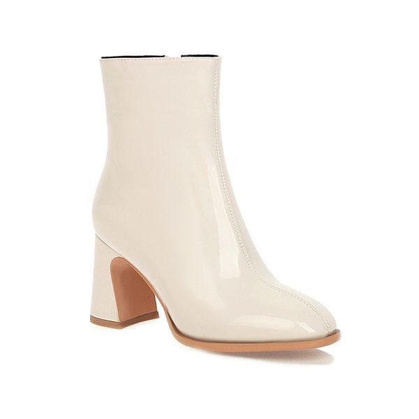 2021 the new comfortable casual style square toe paint ankle fashion black red zipper with high heels robust riding boots women's shoes
2021 the new comfortable casual style square toe paint ankle fashion black red zipper with high heels robust riding boots women's shoes