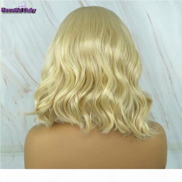 beautiful diary blonde short bob wigs wavy 13x6 synthetic lace front wigs cut bob futura hair gluesless lace front wig, Black
beautiful diary blonde short bob wigs wavy 13x6 synthetic lace front wigs cut bob futura hair gluesless lace front wig, Black