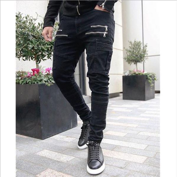 autumn men cargo pants hip hop harem joggers pants new male trousers mens solid multi-pocket pants skinny fit sweatpants 201126, Black
autumn men cargo pants hip hop harem joggers pants new male trousers mens solid multi-pocket pants skinny fit sweatpants 201126, Black