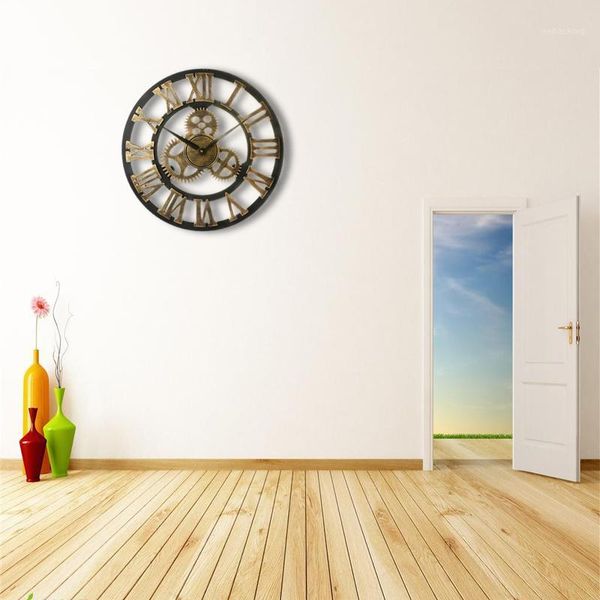 wall clocks 40/45/50/58cm vintage european clock handmade retro decorative art big gear wooden large decoration gift1
wall clocks 40/45/50/58cm vintage european clock handmade retro decorative art big gear wooden large decoration gift1