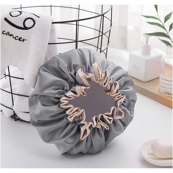 household double layer waterproof shower cap peva thickened women's shampoo bath household double layer at low prices f sqcdit
household double layer waterproof shower cap peva thickened women's shampoo bath household double layer at low prices f sqcdit