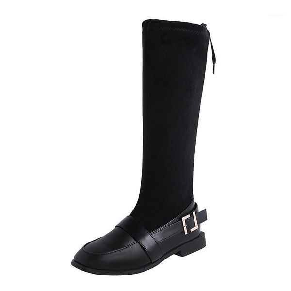 boots arrivals winter long suede women round head flat bottom leisure undefined versatile stitching leather shoes 20211, Black
boots arrivals winter long suede women round head flat bottom leisure undefined versatile stitching leather shoes 20211, Black