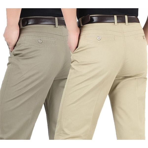 summer style thin men's casual high waist cotton men loose straight long suits pants middle-aged business leisure trousers 201128, Black
summer style thin men's casual high waist cotton men loose straight long suits pants middle-aged business leisure trousers 201128, Black