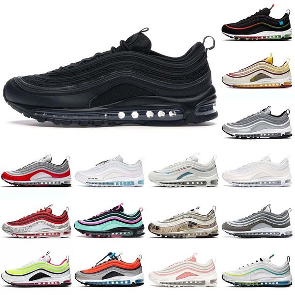 new 97s running shoes worldwide black reflective bred triple white mens womens sean wotherspoon sports sneakers, White;red
new 97s running shoes worldwide black reflective bred triple white mens womens sean wotherspoon sports sneakers, White;red