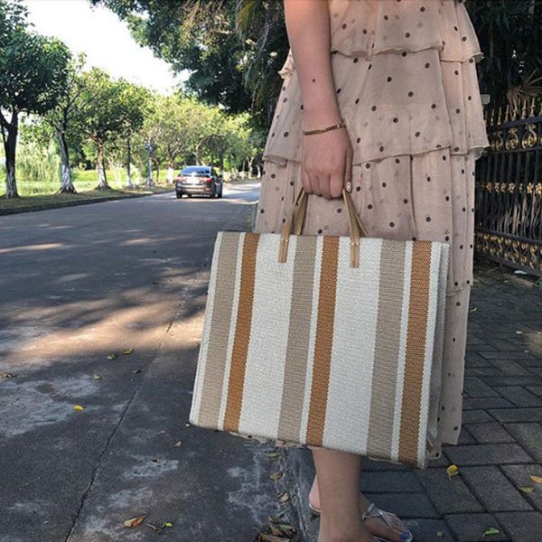 sunny beach ins women bags canvas handbag casual female shoulder bag crossbody strip tote bags large office korean japan fasion
sunny beach ins women bags canvas handbag casual female shoulder bag crossbody strip tote bags large office korean japan fasion