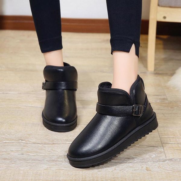 genuine leather boot female shoes woman flats snow boots women's winter high boots woman 2020 warm plush shoes women booties new, Black
genuine leather boot female shoes woman flats snow boots women's winter high boots woman 2020 warm plush shoes women booties new, Black