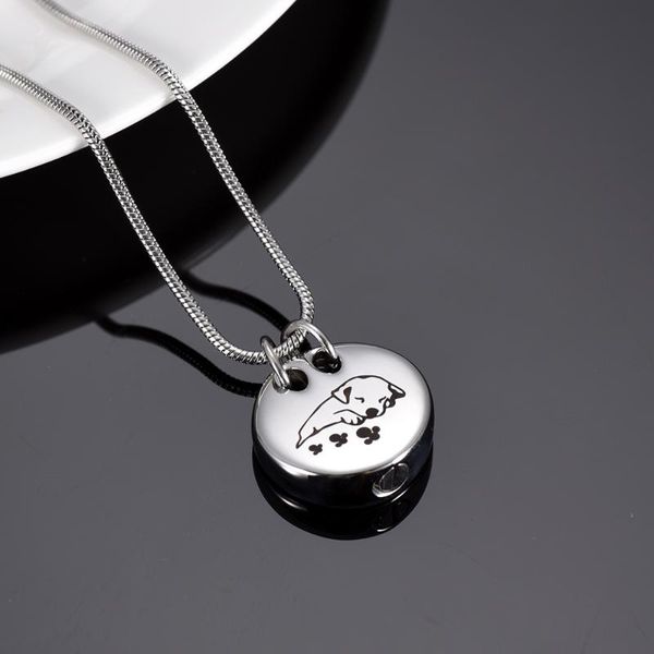 lkj9941 cute sleeping puppy engravable pet urn necklace stainless steel cremation jewelry hold ashes keepsake locket, Silver
lkj9941 cute sleeping puppy engravable pet urn necklace stainless steel cremation jewelry hold ashes keepsake locket, Silver