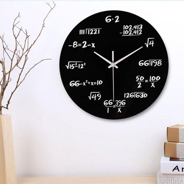 home decor акриловых бесшумные для малышей комната настенных часов офис подарки math уравнение современного круглые батареи powered pointer
home decor акриловых бесшумные для малышей комната настенных часов офис подарки math уравнение современного круглые батареи powered pointer