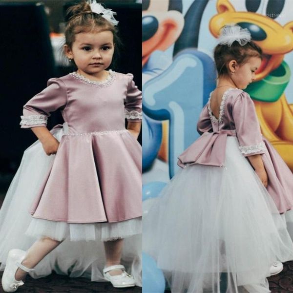girl's dresses jewel a-line flower girl 3/4 long sleeves beaded lace appliques length for wedding pageant gowns1, Red;yellow
girl's dresses jewel a-line flower girl 3/4 long sleeves beaded lace appliques length for wedding pageant gowns1, Red;yellow